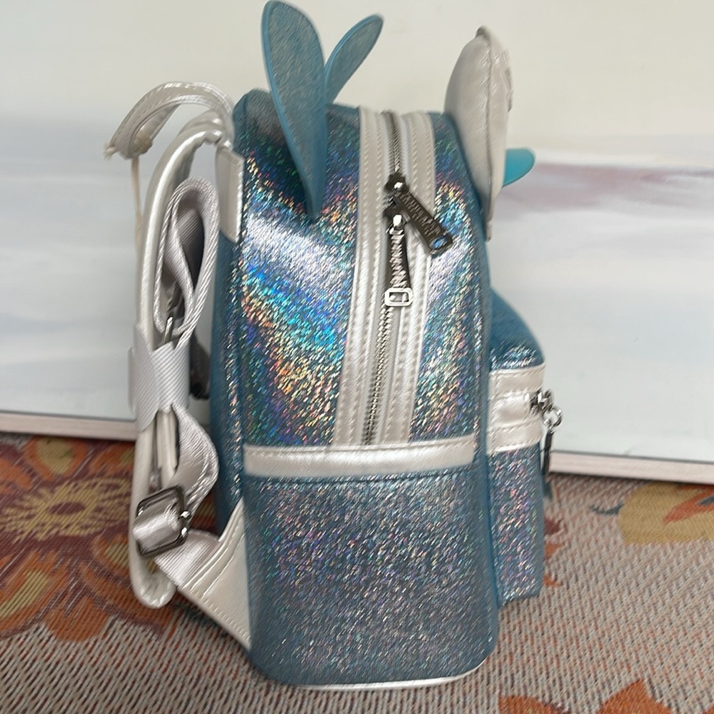 Disney Cruise Line Loungefly Mini Backpack - 25th Anniversary - Shimmering Seas - Picture 6 of 16